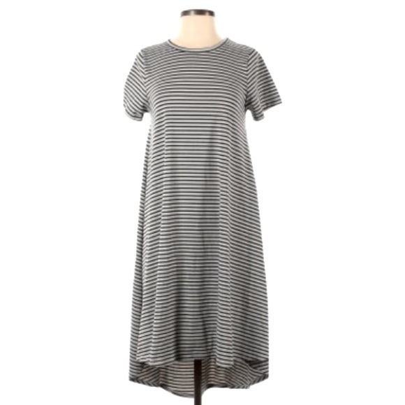 ✅ Bundle of two LulaRoe Oversized Casual  Dress Sz XS Stripped/ Bohemian Print - Picture 2 of 16